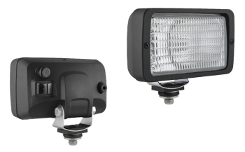 Halogenowa lampa robocza z wyłącznikiem