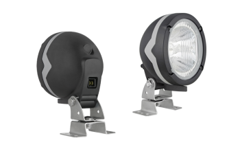 Halogenowa lampa robocza z regulacją światła i wbudowanym złączem AMP Faston