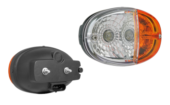 Lampa przednia (światła: pozycyjne, kierunkowskaz przednio-boczny)