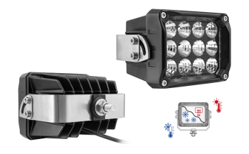 Lampa robocza z diodami LED, uchwytem tylnym i przewodem