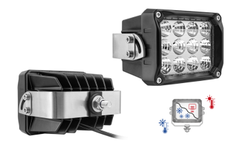 Lampa robocza z diodami LED, uchwytem tylnym i przewodem