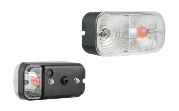 Lampa przednia - lewa (światła: pozycyjne, kierunkowskaz przednio-boczny)