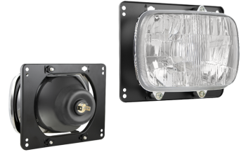 Reflektor przedni typu R2 (światła: mijania, drogowe)