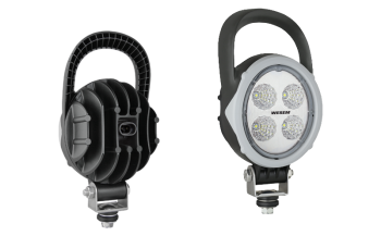 Lampa robocza z diodami LED i wbudowanym złączem AMP SuperSeal