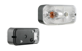 żarówka PY21W 12V, żarówka R5W 12V, przewód 0,15 m, złącze AMP Faston