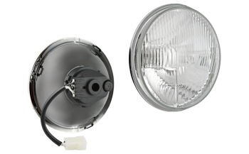 Hermetyczny element optyczny Ø178, typu H4 (światła: mijania, drogowe)