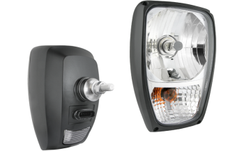 Reflektor przedni typu H4 ze złączem AMP SuperSeal - prawy / lewy