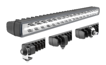 Lampa robocza z diodami LED, światłem pozycyjnym i uchwytami: tylnym, dolnym, bocznym