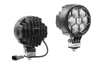 Lampa robocza z diodami LED, przewodem i złączem HB3 2P Cap