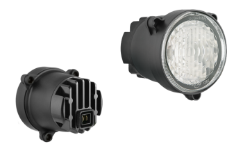 Lampa do jazdy dziennej z diodami LED i wbudowanym złączem AMP Faston (umocowanie pod 3 nakrętki)