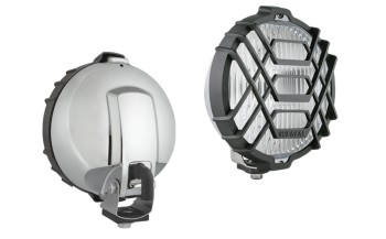 Przeciwmgłowy (przeciwmgielny) reflektor halogenowy w chromowanej obudowie