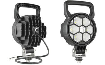 Lampa robocza z diodami LED, przewodem i wyłącznikiem