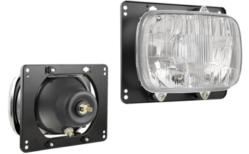 Reflektor przedni typu R2 (światła: mijania, drogowe, pozycyjne)