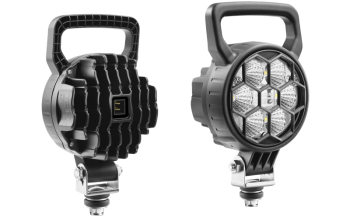 Lampa robocza z diodami LED i wbudowanym złączem AMP Faston